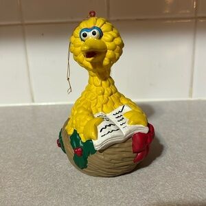 Sesame Street BIG BIRD In Nest Christmas Ornament